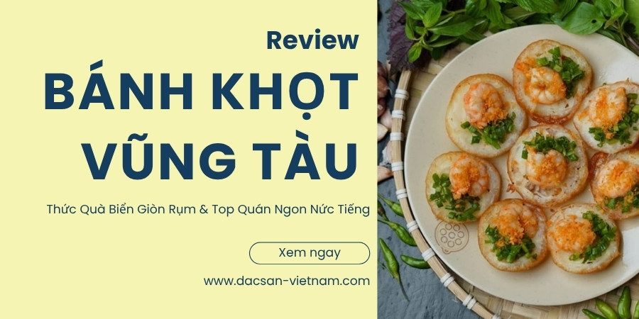 review Bánh Khọt Vũng Tàu