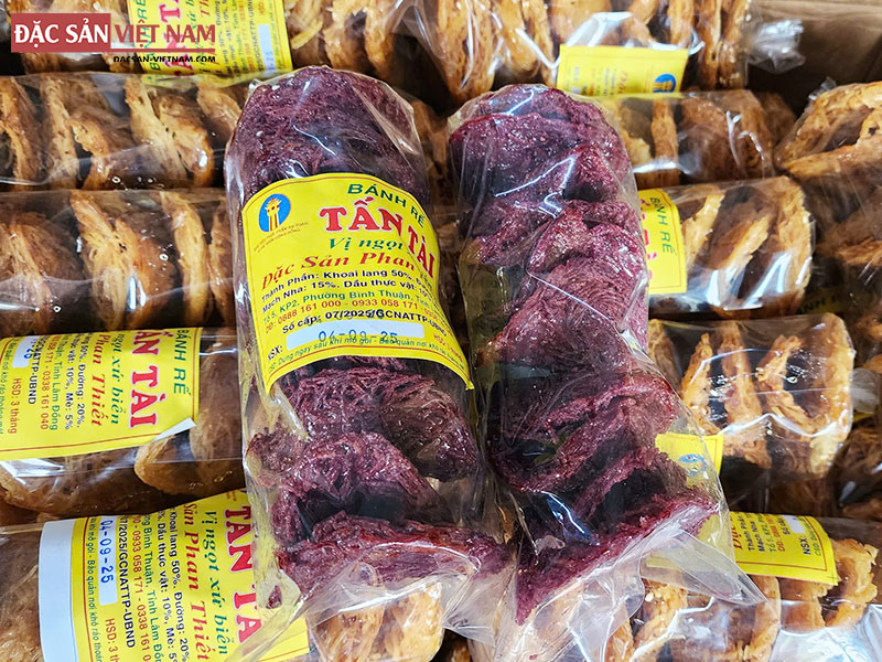 Bánh rế tím Tấn Tài